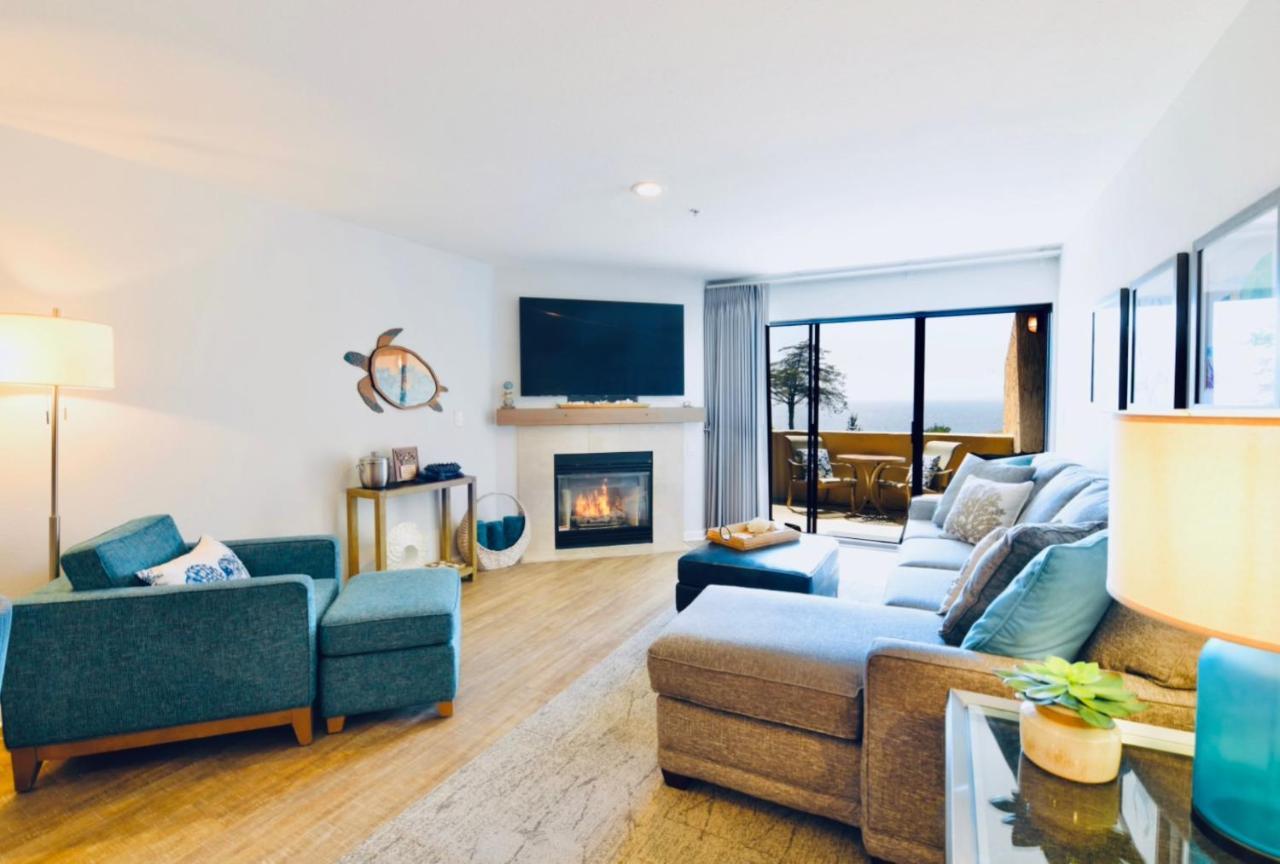 Premium Villa - Ocean View - Seascape - Heated Pools - Relaxing Fireplace - Ground Level Aptos Eksteriør billede